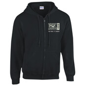GD058   Heavy Blend™ full zip hooded sweatshirt 